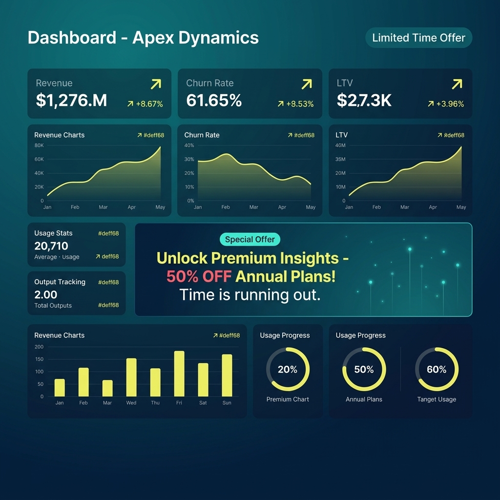 Analytics dashboard