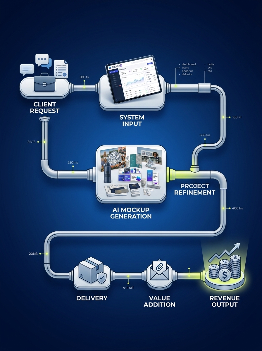 Agency income model visual