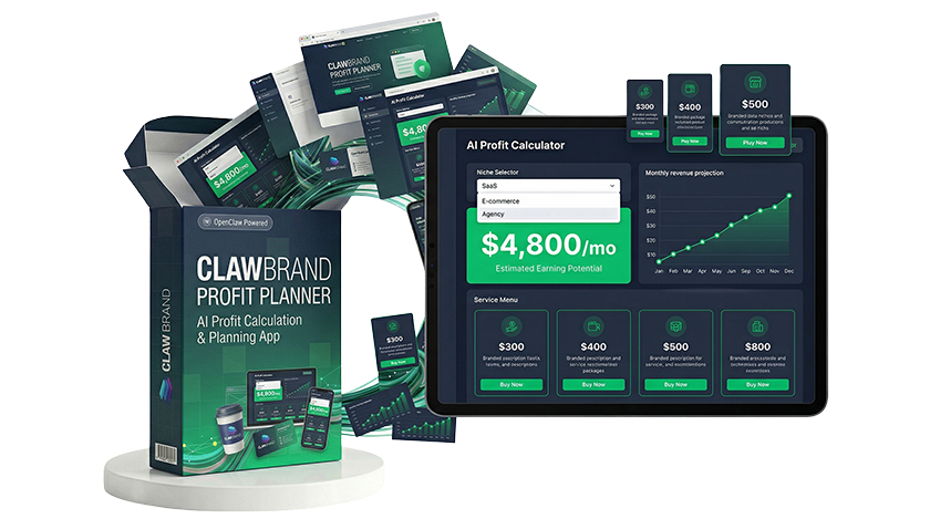 ClawBrand Profit Planner App