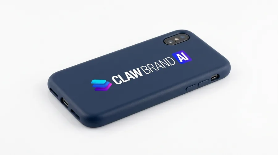 Navy blue custom smartphone case