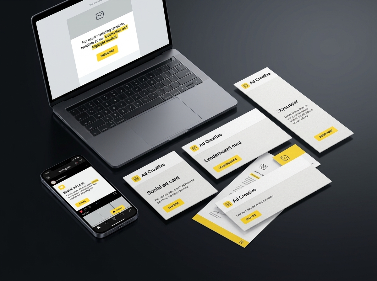 Marketing kit: swipes, social posts, and ad templates