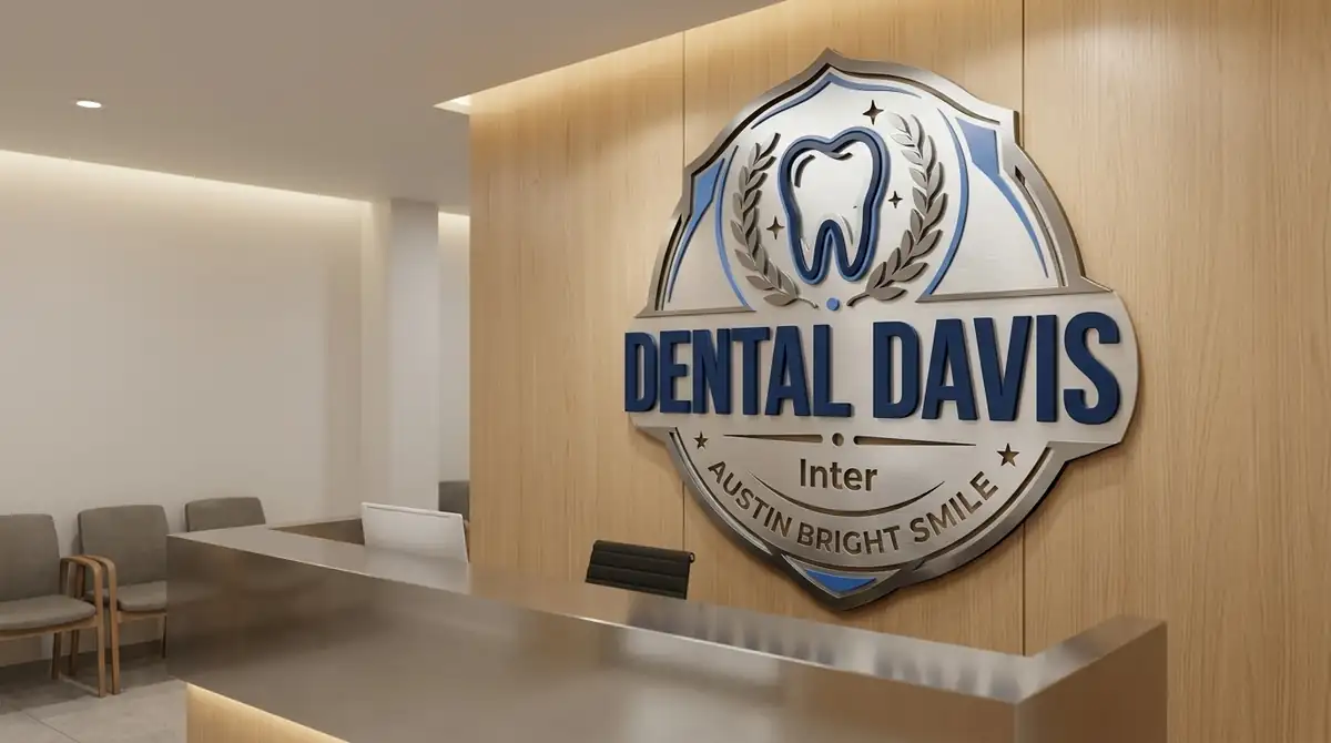 Dental care packaging mockup